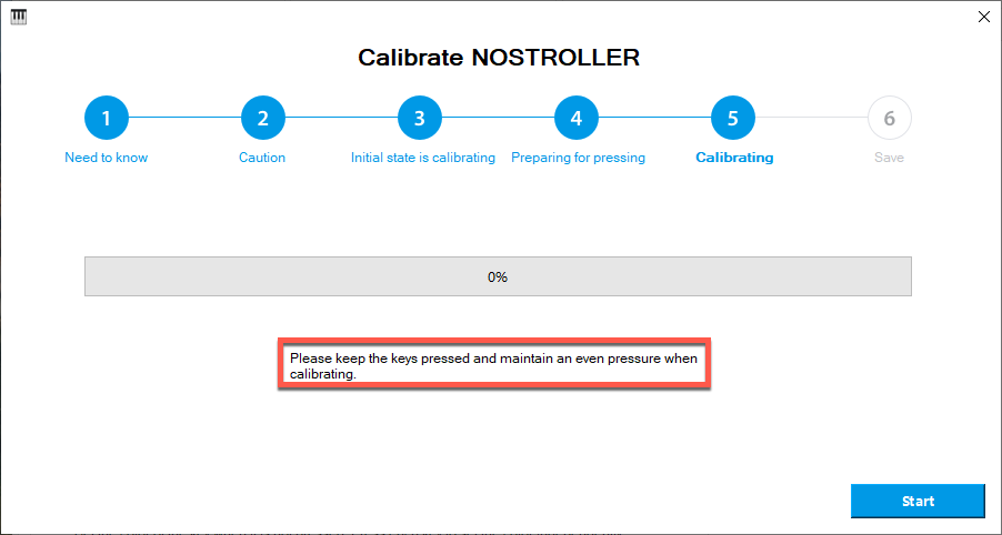 Calibration step 7