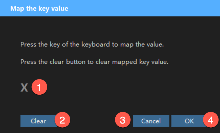 Mapping Keyboard Value