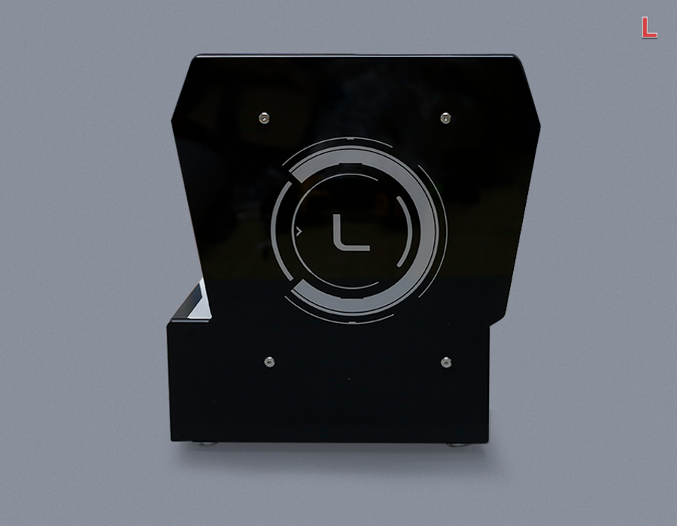 Tighten L panel screws