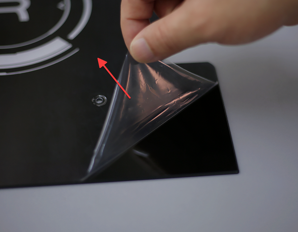Remove protective film