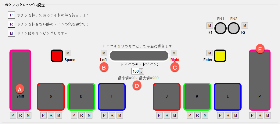 キーボードモード