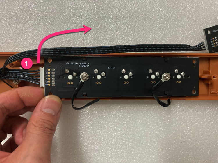 PCB を取り出す